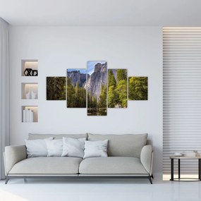 Tablou - Sub Piatra Yosemite (125x70 cm), în 40 de alte dimensiuni noi