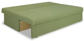 Canapea Extensibila Cu Lada Depozitare Vario, Verde, 191 x 98 x 80 Cm