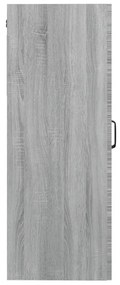 Dulap de perete suspendat, gri sonoma, 69,5x34x90 cm 1, sonoma gri
