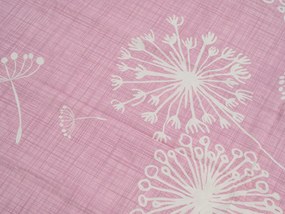 Lenjerie de pat din bumbac DANDELIS roz Dimensiune lenjerie de pat: 70 x 80 cm | 140 x 200 cm