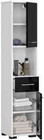 Dulap de baie Farid TYP3 (Negru lucios ). 1069845