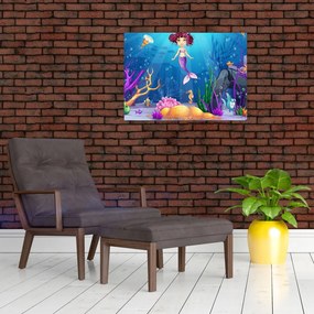 Tablou - Sirenă (70x50 cm)