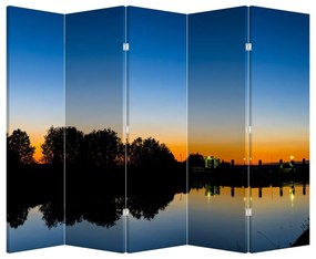 Paravan - Apus de soare (210x170 cm)