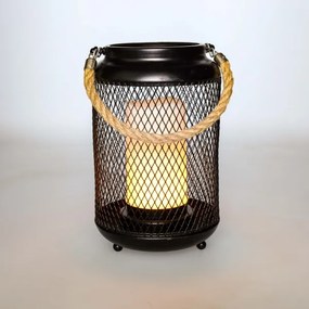 Lampă LED decorativă de masă Solight WO3101 LED/3xAA negru