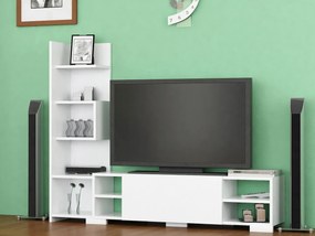 Comoda TV, Hanah Home, Pera, 160x120x29.5 cm, Alb