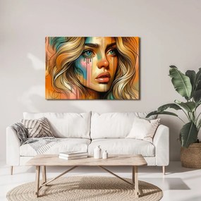 Tablou portret modern de femeie