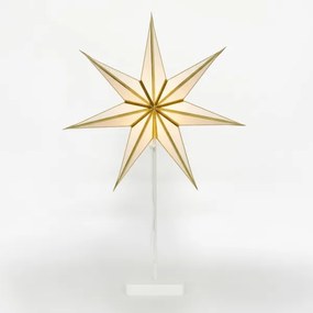 Brilagi - Stea LED de Crăciun, 66 x 40 cm, alimentare 3x AA