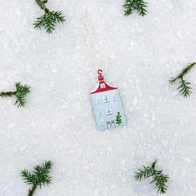 Decorațiune pictată manual pentru bradul de Crăciun Rex London House