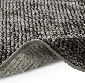 Covorașe de baie gri-închis pentru WC 2 buc. 80x50 cm Bati – Restilo