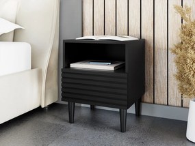 Noptieră Sarlana 1SZ (Negru) . 1104526