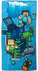 Minecraft Dive prosop de baie, prosop de plajă 70x140cm