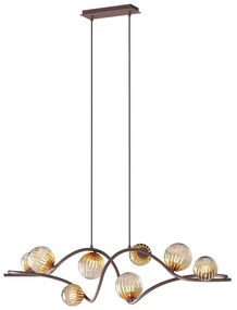 Lustră pe cablu ONLI FRIDA 8xG9/10W/230V cupru
