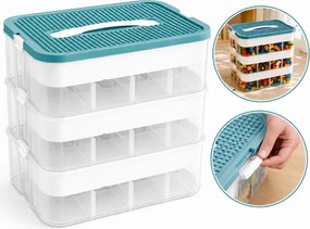Cutie de depozitare pentru constructii BRICK VAULT 31x30x22 cm, 3 etaje