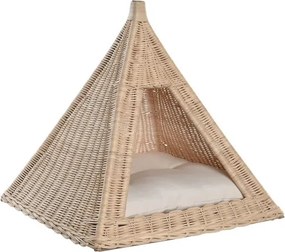 Patut pentru animale natur , tip piramida impletit din rattan