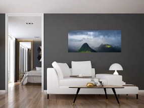 Tablou cu munți (120x50 cm)