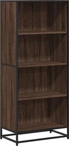 vidaXL Bibliotecă, stejar maro, 60x35x139 cm, lemn prelucrat