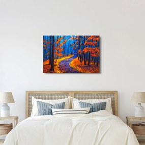 Tablou - Pădurea toamna (90x60 cm)