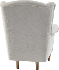 Fotoliu, textil crem Coral, CHARLOT