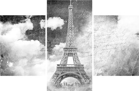 Tablou - Carte poștală de epocă a orașului N⁰3 (90x60 cm)
