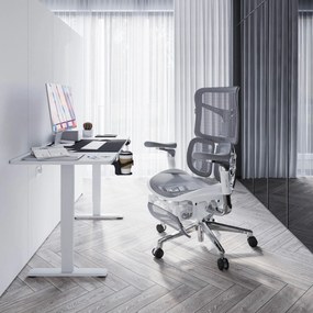 Scaun de birou BRAVE V-Kinetic: gri