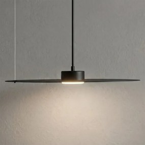Lustră suspendată pe cablu PIATTO 1xGX53/15W/230V diametru 45 cm neagră