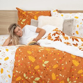 Lenjerie de pat 4Home Toamnă, din bumbac, 140 x 220 cm, 70 x 90 cm
