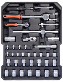 Set de instrumente în valiză Compass Kraft Suite, 186 buc