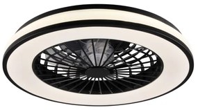 Plafonieră LED dimabilă cu ventilator LED/48W/230V 3000-6500K + telecomandă