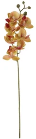Floare artificială Orhidee roz închis , 10 x 10 x63 cm