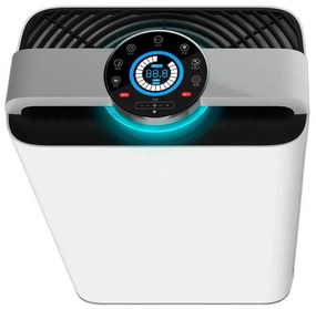 Purificator de aer cu umidificator 2in1 Oberon 488, Wi-Fi, 85W, Pana la 60 m², 488 m³/h, 8 viteze, Ionizare, Telecomandă, Ecran tactil, Wi-FI, Alb/Negru
