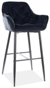 Scaun tip bar Champlain (Negru). 1050260