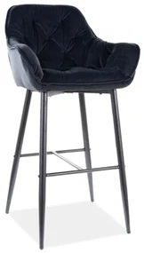 Scaun tip bar Champlain (Negru). 1050260