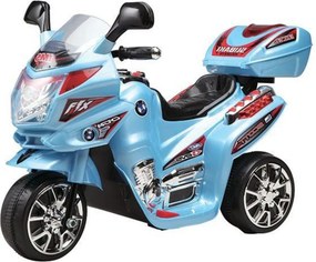 Motocicleta Electrica cu Acumulator Pentru Copii NOVOKIDS™ Moto Classico 51, 3-6 ani, max 25 kg, Cu Sunete , Trotineta Electrica, 3 Roti, MERS CU