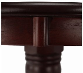 Masă de sufragerie Tayna (castan). 1034248