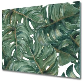 Tocator din sticla Monstera