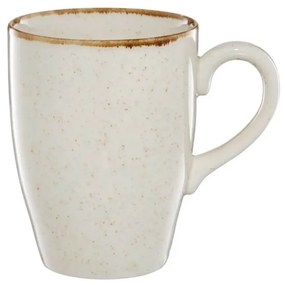 Cana cafea/ceai, portelan, 350 ml, bej, sand