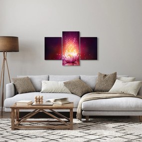 Tablou cu floare de lotus (90x60 cm)