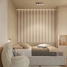 Sollux SL.2619 - Aplică de perete AURA 1xGX53/10W/230V taupe