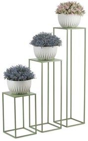 Suport de flori 70x24 cm verde închis