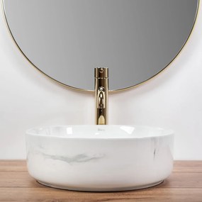 Lavoar Sami Nature marmura alba L35,5 cm