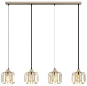 Globo ALFRED 15758-4H - Lustră suspendată pe cablu, 4xE27/40W/230V