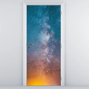 Fototapet pentru ușă - Calea Lactee (95x205cm)