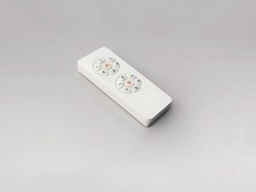Lustra cu Ventilator, iluminat LED si telecomanda, Vito alb