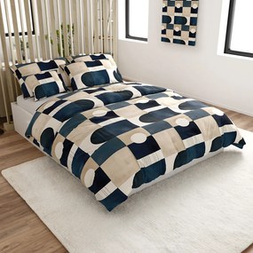 Lenjerie de pat policoton SOMVORA POLY colorata Dimensiune lenjerie de pat: 70 x 90 cm | 140 x 220 cm