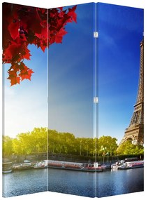 Paravan - Toamna la Paris (126x170 cm)