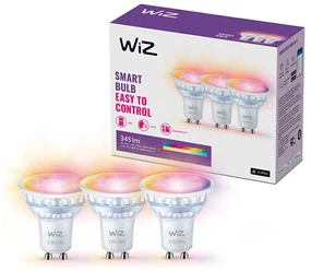 SET 3x bec LED RGBW dimabil WiZ PAR16 GU10/4,7W/230V 2200-6500K Wi-Fi