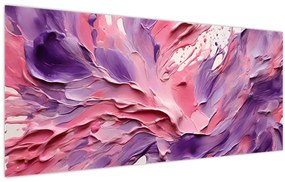 Tablou - Abstracție romantică (120x50 cm)