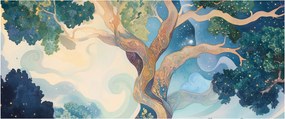 Tablou – Arbore cosmic (120x50 cm)