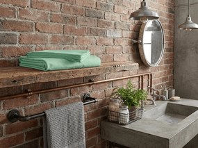 Cearsaf din bumbac STANDARD 140x240 cm, verde