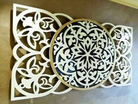 SENTOP | Mandala luxoasă din lemn pe perete – Decorațiuni interioare exclusive | HARMONX